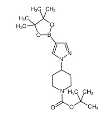 4-[4-(4,4,5,5-四甲基-1,3,2-二氧雜環戊硼烷-2-基)-1H-吡唑-1-基]哌啶-1-甲酸叔丁酯/877399-74-1 