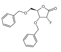 2-脫氧-2-氟-3,5-二-O-(苯基甲基)-D-核糖酸 GAMMA-內酯|1355049-97-6 