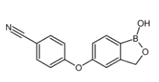 4-[(1,3-二氫-1-羥基-2,1-苯并氧雜硼雜環戊烷-5-基)氧基]苯甲腈|906673-24-3 