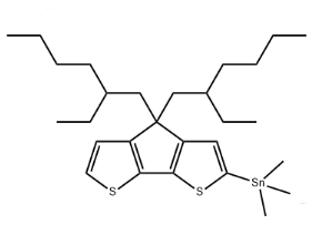 [4,4-雙(2-乙基己基)-4H-環戊二烯[2,1-b:3,4-b']二噻吩-2-基]三甲基-錫烷|1380238-73-2 