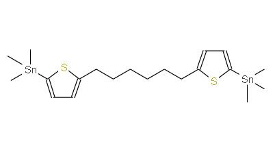 1,6-雙(5-(三甲基錫基)噻吩-2-基)己烷 | 1884354-21-5 