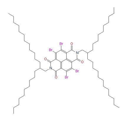 4,5,9,10-四溴-2,7-二(2-癸基十四烷基)苯并[lmn][3,8]鄰二氮雜菲-1,3,6,8(2H,7H)-四酮 | 1219501-16-2 