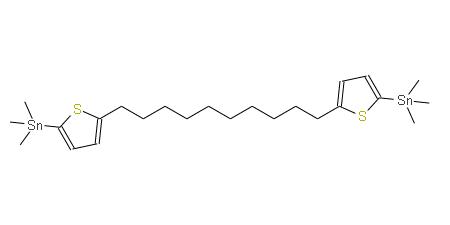 1,10-雙(5-(三甲基錫基)噻吩-2-基)癸烷 | 1884354-25-9 