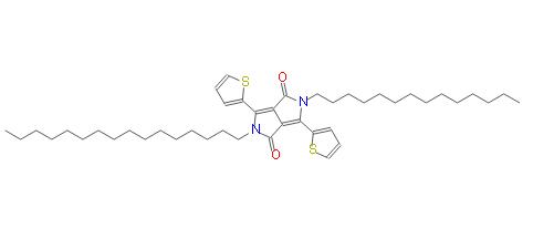 2,5-雙十六烷基-3,6-二(噻吩-2-基)-2,5-二氫吡咯并[3,4-C]吡咯-1,4-二酮 | 1356822-73-5 