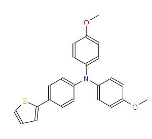 4-甲氧基-N-(4-甲氧基苯基)-N-(4-(噻吩-2-基)苯基)胺 | 1219091-29-8 
