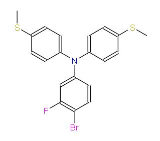 4-溴-3-氟-N,N-雙(4-(甲硫基)苯基)苯胺 | 3027527-37-0 