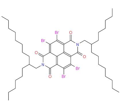 4,5,9,10-Tetrabromo-2,7-bis(2-hexyldecyl)benzo[lmn][3,8]phenanthroline-1,3,6,8(2H,7H)-tetraone | 126 