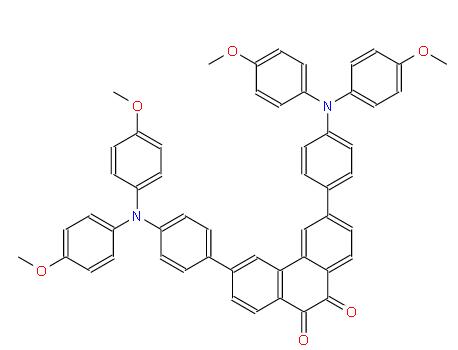 3,6-雙(4-(雙(4-甲氧基苯基)氨基)苯基)菲-9,10-二酮 | 2851535-83-4 