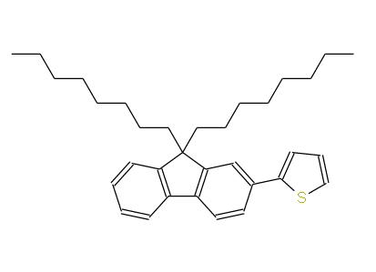 2-(9,9-二辛基-9H-芴-2-基)噻吩 | 302554-76-3 
