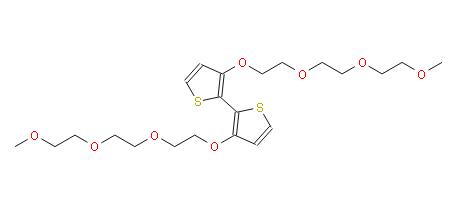 3,3'-雙(2-(2-(2-甲氧基乙氧基)乙氧)-2,2'-聯噻吩 | 1636120-18-7 