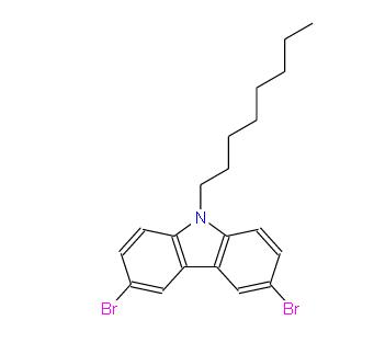 3,6-二溴-9-辛基咔唑 | 79554-93-1 