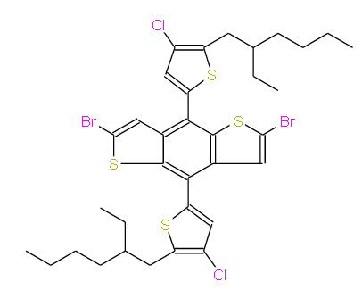2,6-二溴-4,8-雙(4-氯-5-(2-乙基己基)噻吩基)苯并[1,2-B:4,5-B']二噻吩 | 2489562-49-2 