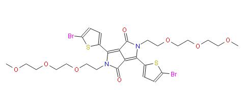3,6-二(5-溴噻吩-2-基)-2,5-二(2-(2-(2-甲氧基乙氧基)乙氧基)乙基)吡咯并[3,4-C]吡咯-1,4(2H,5H)-二酮 | 