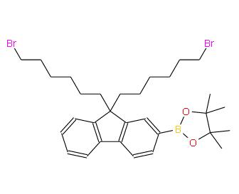 2-(9,9-雙(6-溴己基)-9H-芴-2-基)-4,4,5,5-四甲基-1,3,2-二氧雜硼烷 | 