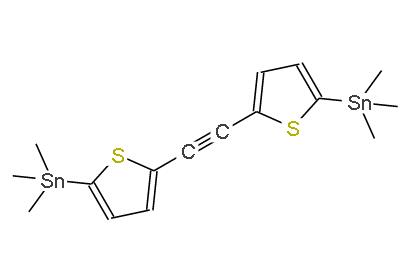 1,2-雙(5-(三甲基錫基)噻吩-2-基)乙炔 | 1610057-24-3 