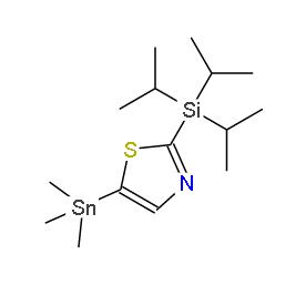 2-(三異丙基硅基)-5-(三甲基錫基)噻唑 | 1005196-16-6 