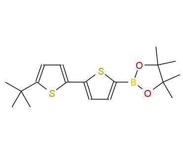 2-(5'-(三丁基)-[2,2'-聯噻吩]-5-基)-4,4,5,5-四甲基-1,3,2-二氧雜硼戊烷 | 2680568-06-1 