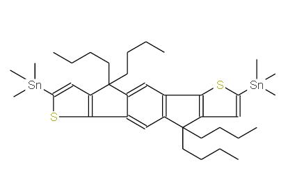 (4,4,9,9-四丁基-4,9-二氫-S-引達省并[1,2-B:5,6-B']二噻吩基)雙三甲基錫 | 2247824-99-1 