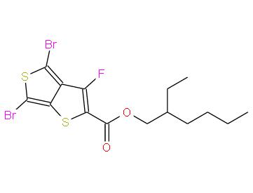 4,6-二溴-3-氟-2-羧酸(2-乙基己)酯-噻吩并[3,4-B]噻吩 | 1237479-38-7 