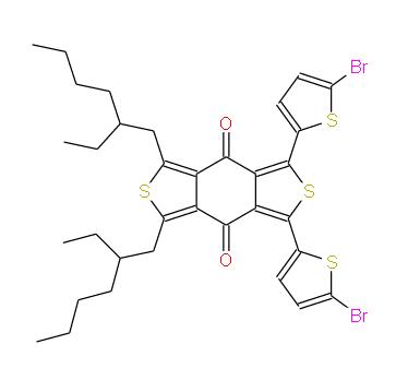  1,3-二(5-溴噻吩-2-基)-5,7-雙(2-乙基己基)苯并[1,2-C:4,5-C']二噻吩-4,8-二酮 | 1415929-78-0 