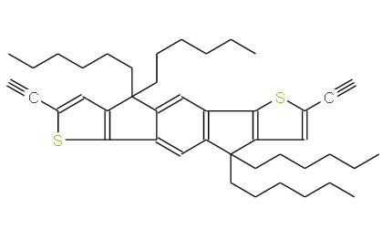 2,7-二乙炔基-4,4,9,9-四己基-4,9-二氫-S-引達(dá)省并[1,2-B:5,6-B']二噻吩 | 2383018-88-8 
