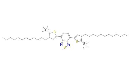2,1,3-Benzothiadiazole, 4,7-bis[4-dodecyl-5-(trimethylstannyl)-2-thienyl]- | 1774375-83-5 