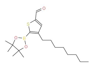 4-辛基-5-硼酸頻哪醇酯噻吩-2-醛 | 2252154-26-8 