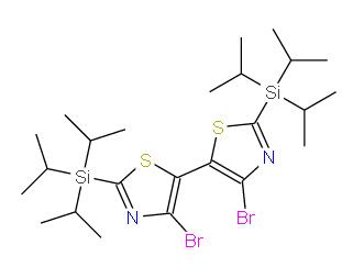 4,4'-二溴-2,2'-雙(三異丙基硅烷基)-5,5'-聯噻唑 | 1223559-98-5 