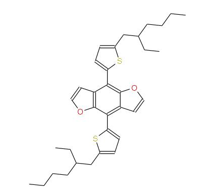 4,8-雙(5-(2-乙基己基)噻吩-2-基)苯并[1,2-B：4,5-B']二呋喃 | 1391764-82-1 
