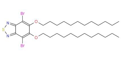 4,7-二溴-5,6-雙(十二烷基氧代)-2,1,3-苯并噻二唑 | 1313876-00-4 