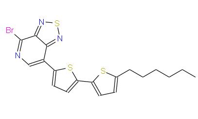 4-溴-7-(5'-己基-[2,2'-聯噻吩]-5-基)噻二唑并[C][1,2,5]吡啶 | 1361034-02-7 