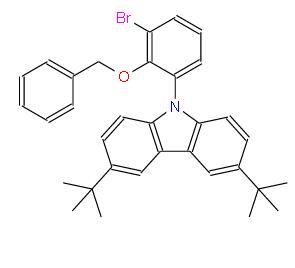 9-(2-(芐氧基)-3-溴苯基)-3,6-二叔丁基-9H-咔唑 | 2748280-46-6 