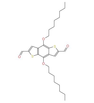 4,8-二辛氧基-苯并[1,2-B:3,4-B]二噻吩-2,6-二醛  | 1668554-22-0 