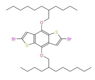 2,6-二溴-4,8-雙[(2-丁基正辛基)氧]苯并[1,2-B:4,5-B']二噻吩 | 1336893-15-2 