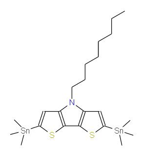 4-辛基-2,6-雙(三甲基錫)-4H-二噻吩并[3,2-B:2,3-D]吡咯 | 1065645-72-8 