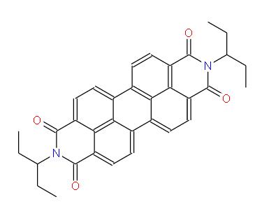 2,9-二(3-戊烷基)異喹啉并[4',5',6':6,5,10]蒽并[2,1,9-DEF]異喹啉-1,3,8,10(2H,9H)-四酮 | 110590-81-3 