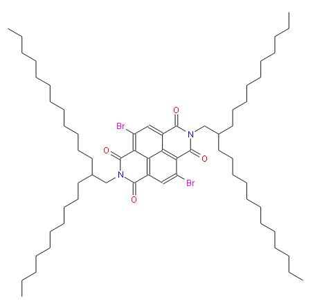 4,9-二溴-2,7-雙(2-癸基十四烷基)苯并[LMN][3,8]菲咯啉1,3,6,8-(2H,7H)四酮 | 1088205-04-2 